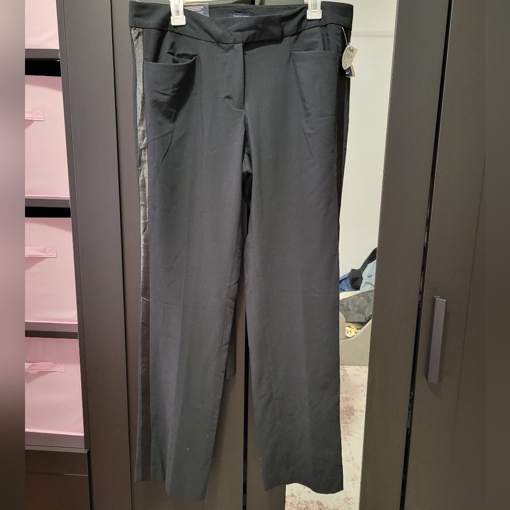 Tommy Hilfiger Black Tuxedo Pants